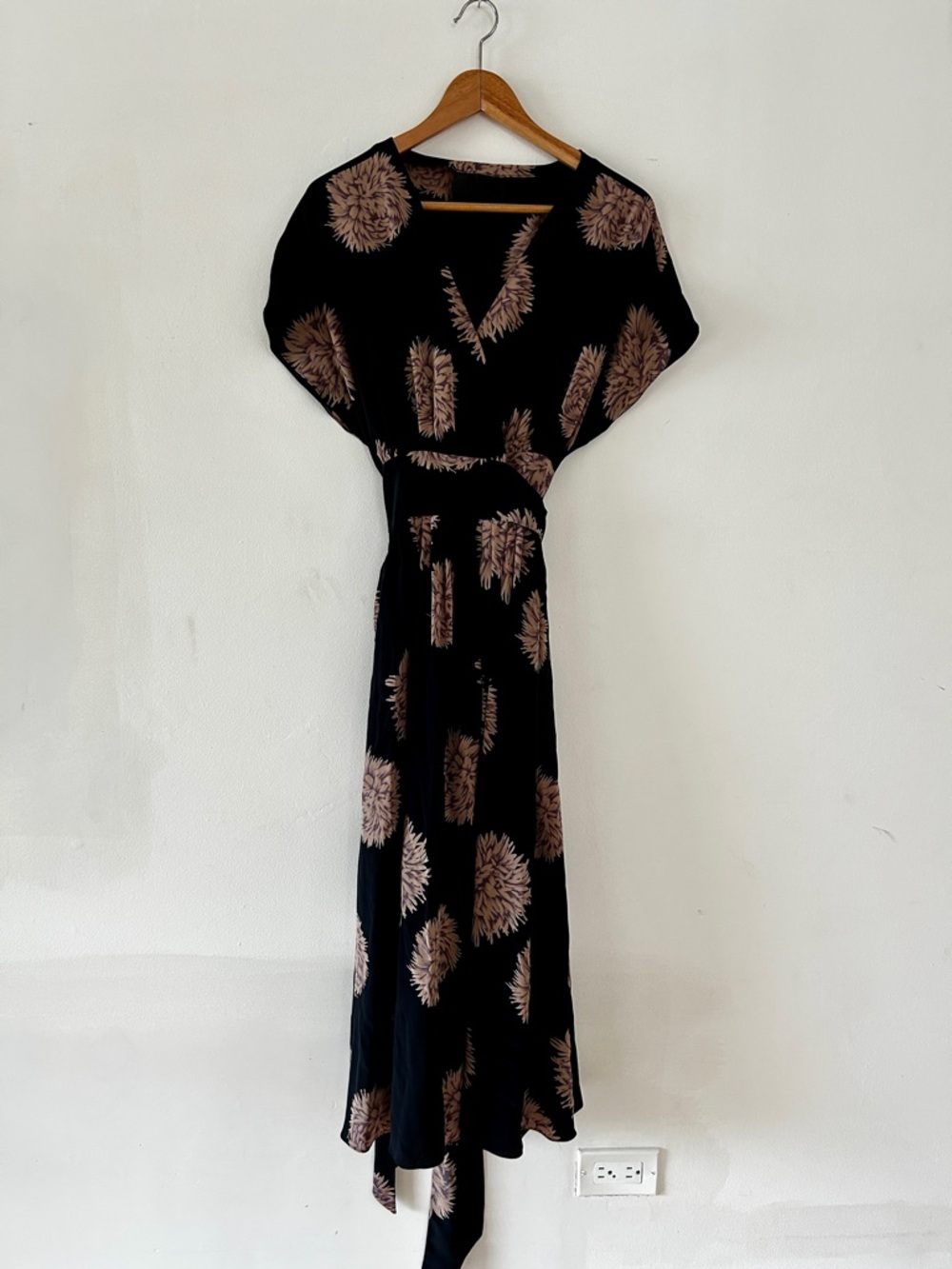 NO.6 Scarlett Silk Wrap Dress